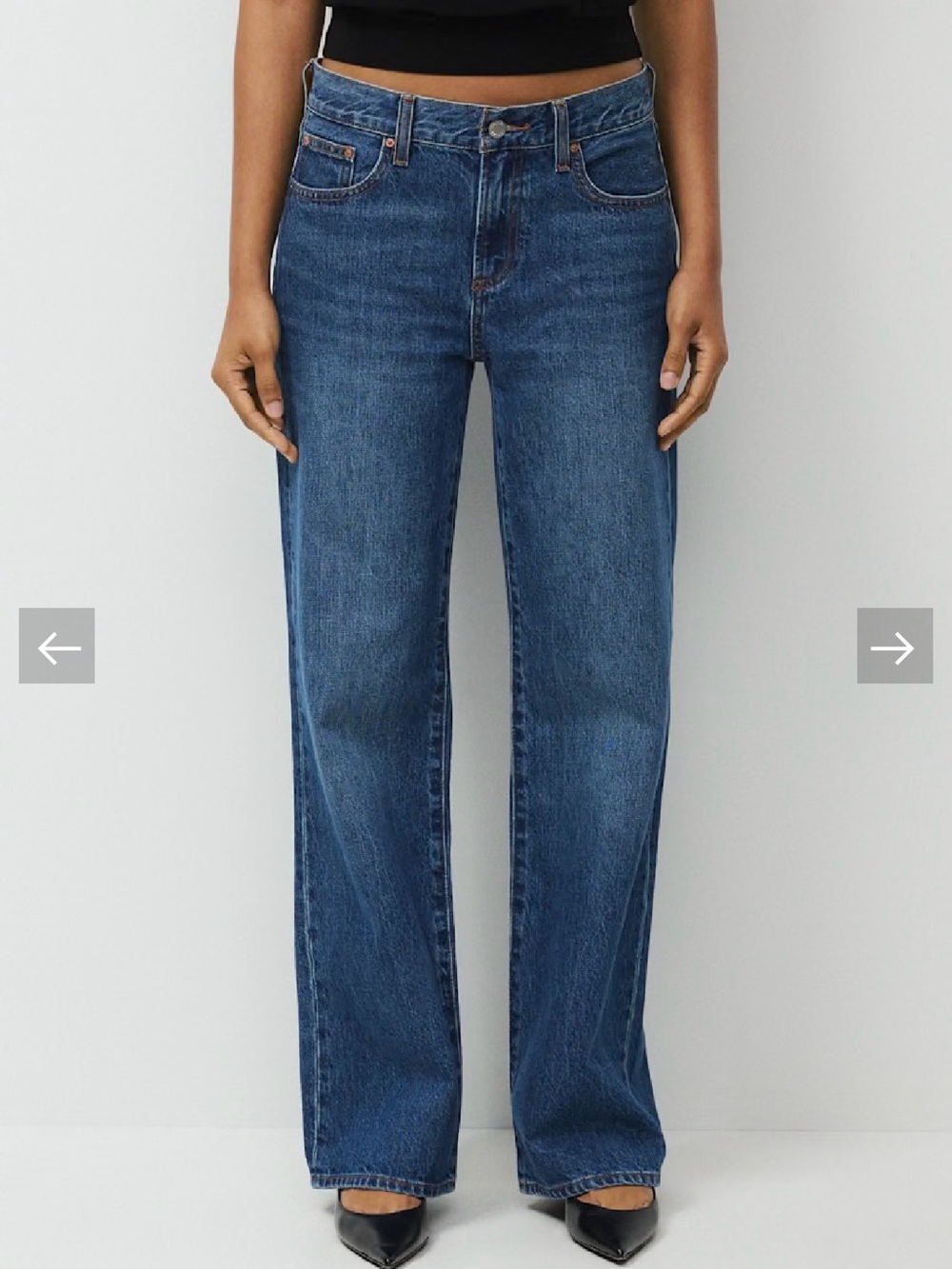 Denim Forum jeans.